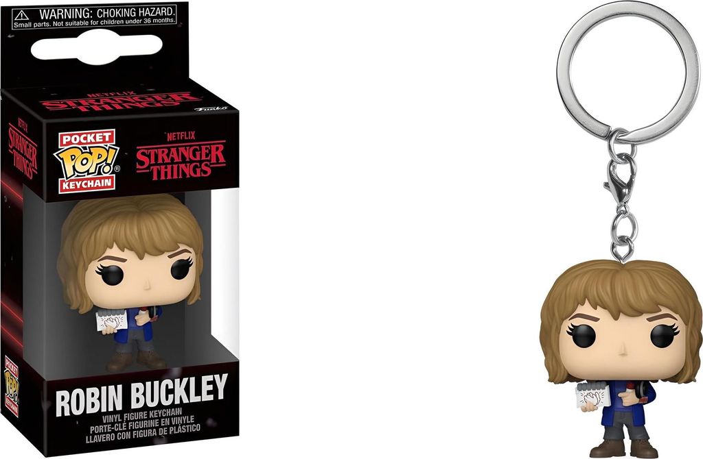 Funko POP Keychain - Stranger Things 5 - Robin Buckley