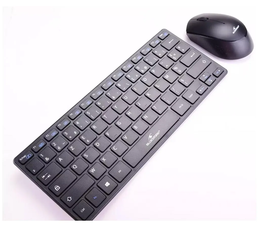 Pack Clavier Souris Sans Fil Bluestork - Solution Idéale Télétravail PC