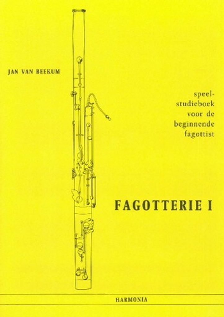 Fagotterie vol.1 Speel-studieboek voor de beginnende fagottist