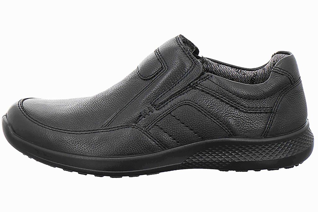 Jomos CAMPUS Slipper in Übergrößen Schwarz 322357 26 000 große Herrenschuhe, Größe:43