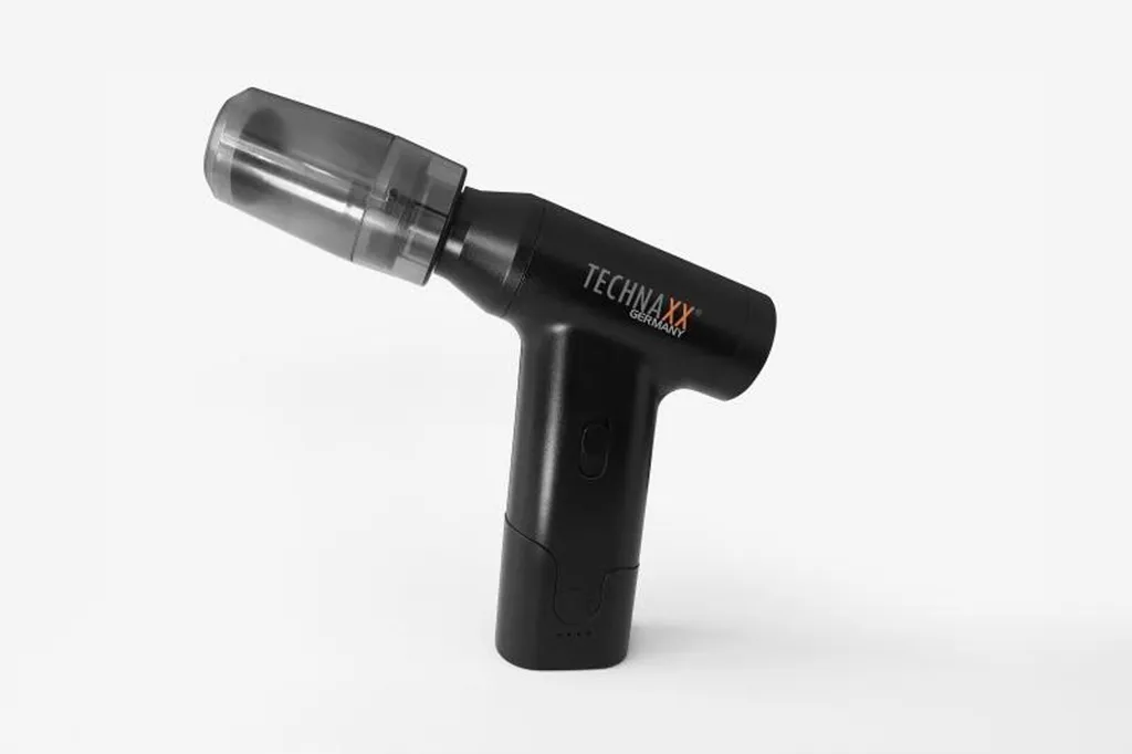 TECHNAXX TX-293 Souffleur de poussière sans fil avec aspiration USB-C