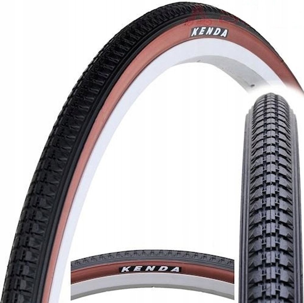 Pneumatici Per Bicicletta Kenda 32-630 27X1 1/4 Bronzo Lato Immagine del prodotto 
