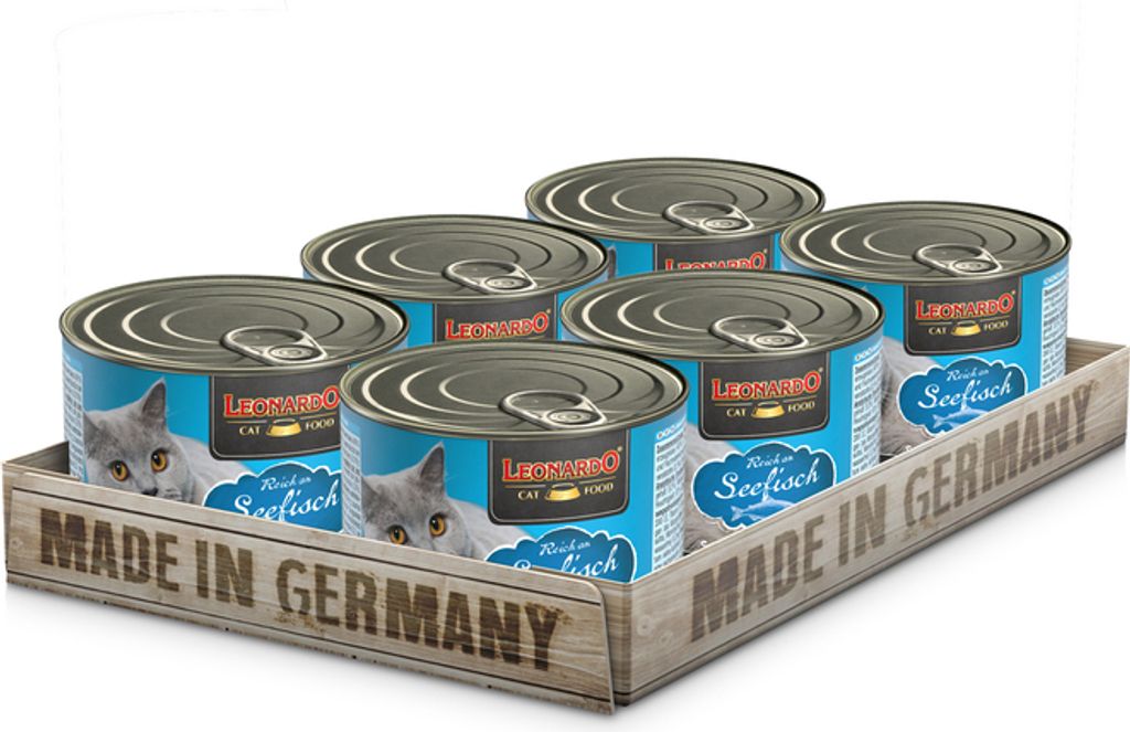 LEONARDO® Reich an Seefisch 6x 200g Produktbild 