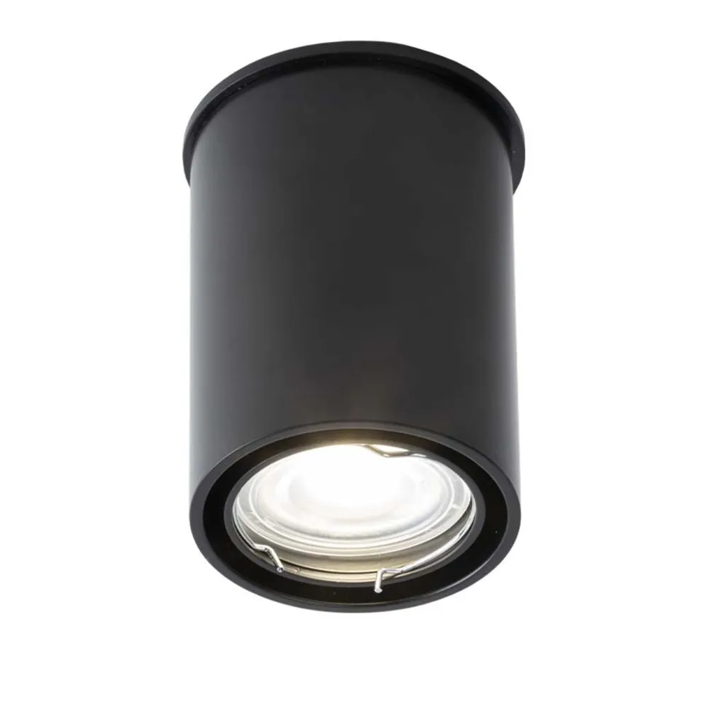 Spot Shilo OSAKA noir métal IP20 dimensions compactes 10x7,5x7,5 cm