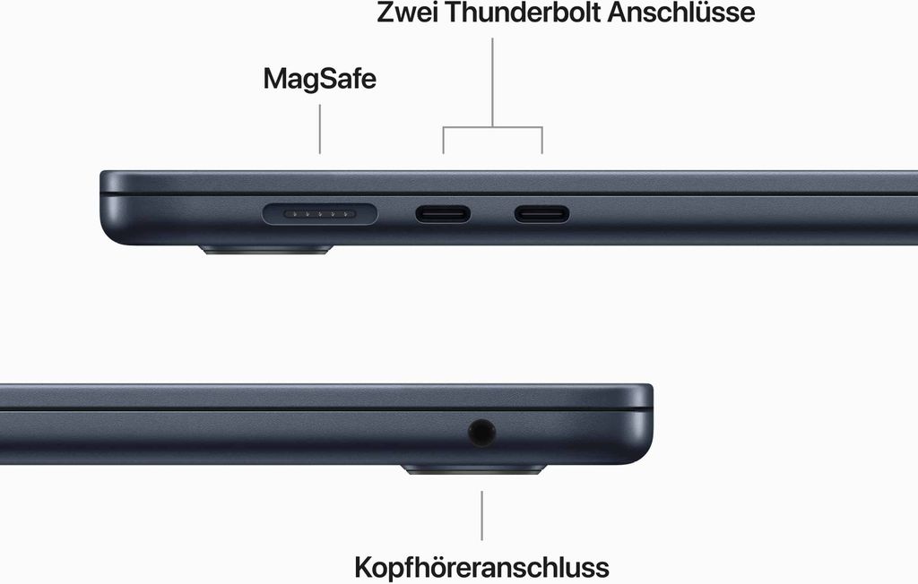 Apple MacBook Air - Apple M - 38,9 cm (15,3 Zoll) - 2880 x Obrázok produktu 11