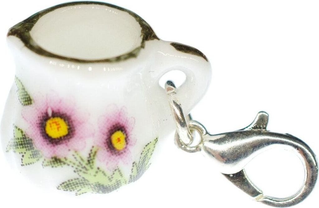 Milchkännchen Charm Anhänger Bettelarmband Miniblings Produktbild 