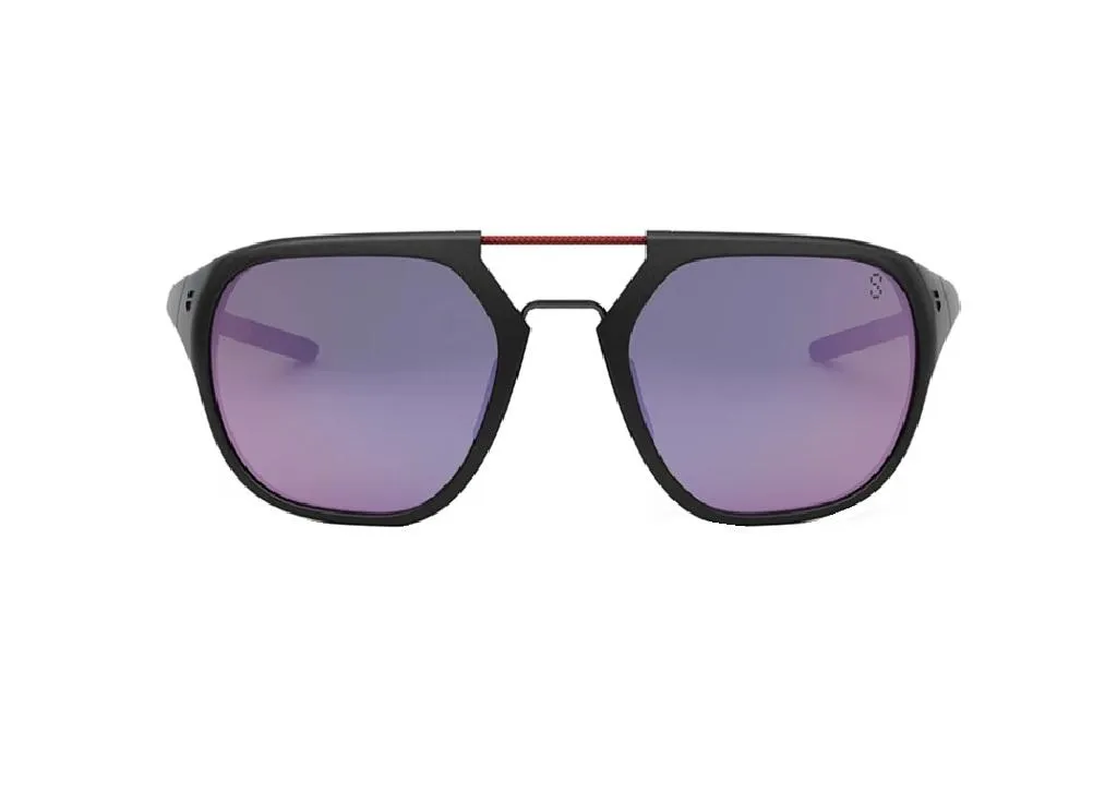 Finis les éblouissements avec les lunettes Tag Heuer TH40002U noires