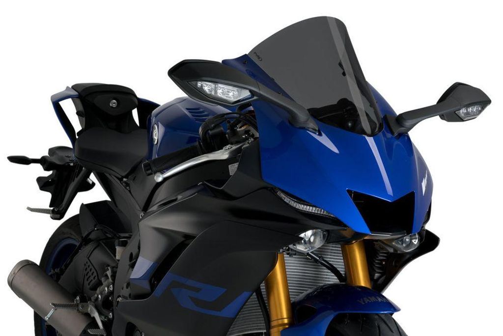 Ciemny dymiony ekran PUIG r-racer zatwierdzony przez ABE Zdjęcie produktu 
