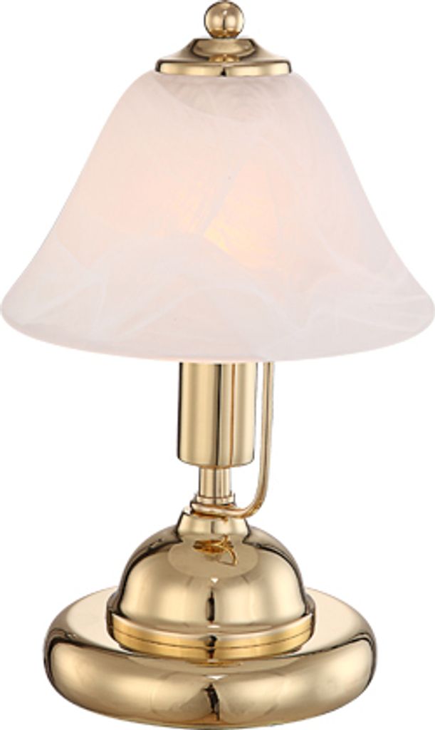 Globo Lighting Tischleuchte Metall messingfarben, 1x E14 Produktbild 