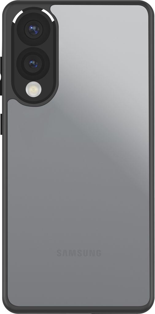 Avizar, Stoßfeste Hülle für Samsung Galaxy S25 Edge, Silikon, Schwarz
