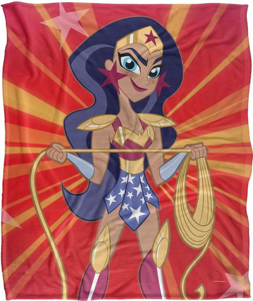 DC Super Hero Girls - Decke TV19737 (Einheitsgröße) (Bunt)