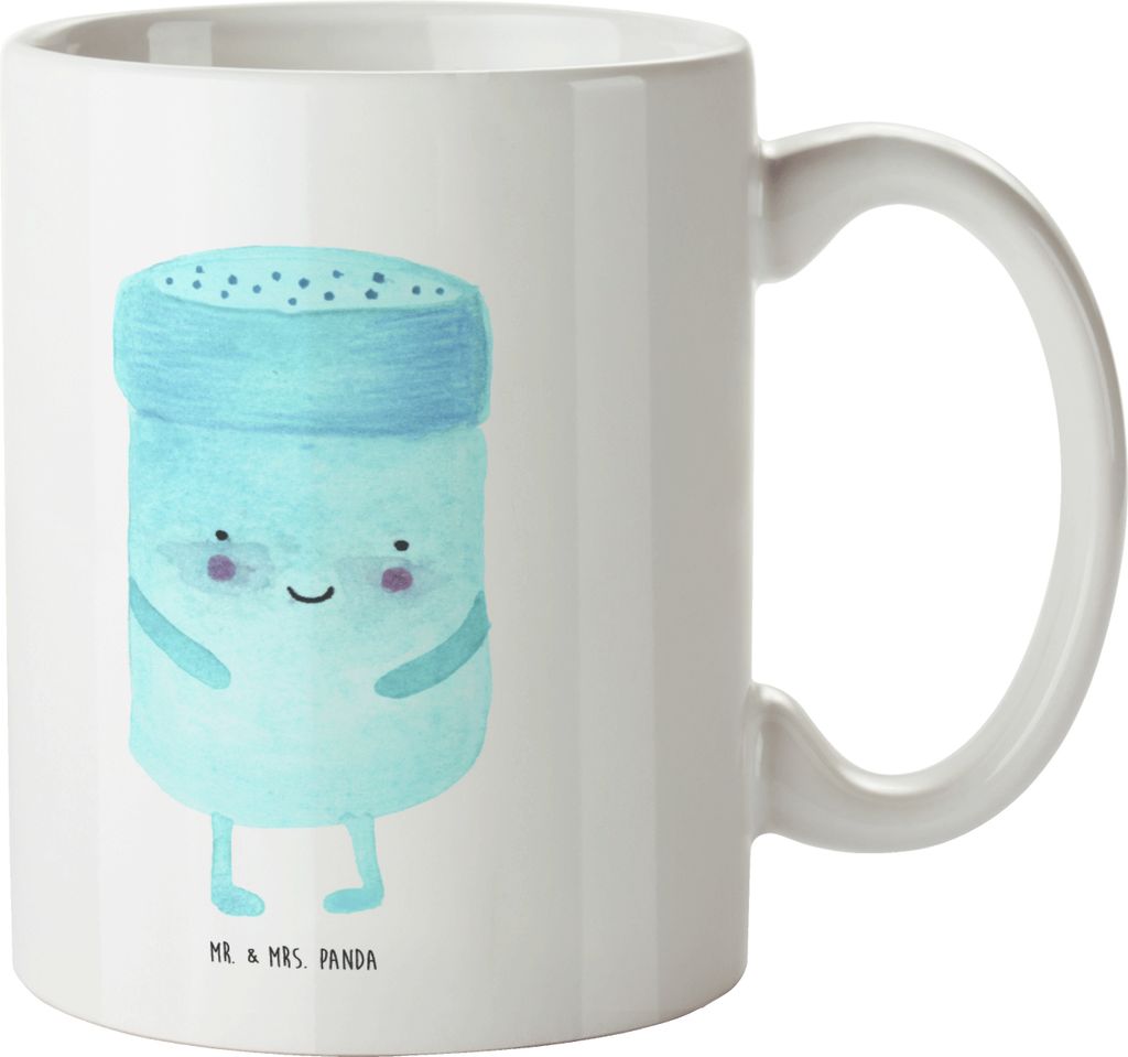 Mr. & Mrs. Panda Becher Beste Freunde Salz - Weiß - Geschenk, Pott, Keramiktasse, Kaffeetasse, Lustige Sprüche, Tasse, Teetasse, Fehlende Keywords
