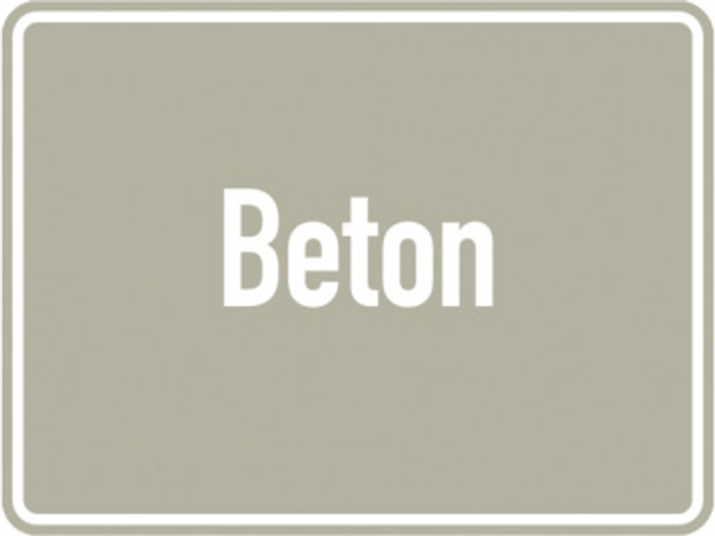 Dreifke Abfallkennzeichen, Beton, 150 x 200 mm, Folie selbstklebend 1 Stk.