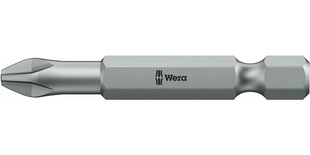 Wera 851/4 TZ PH 3 50mm: Bit Torsione Professionale Antirottura