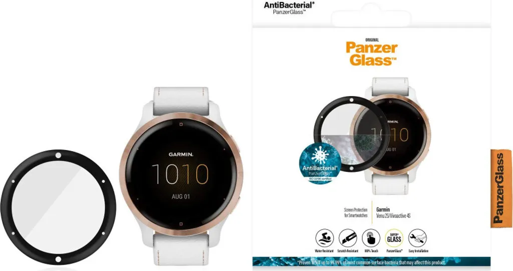 PanzerGlass Garmin Venu 2S Vivoactive 4s Vetro - Offerta Limitata