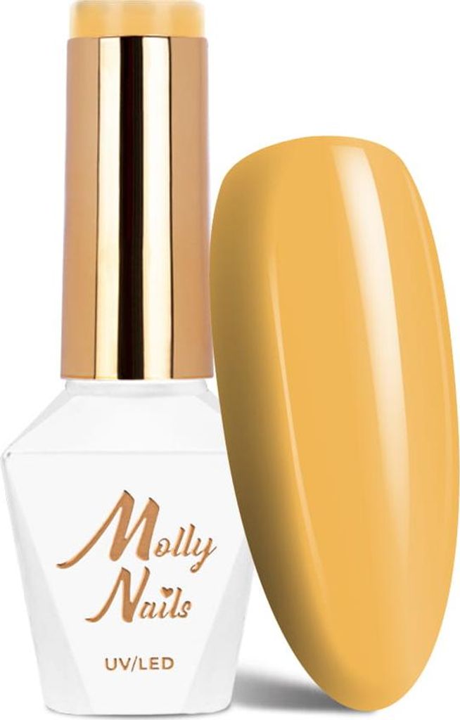 Molly Nails Energize South Bay HEMA/Di-HEMA-freier Hybrid-Nagellack, 8 g, Nr. 494