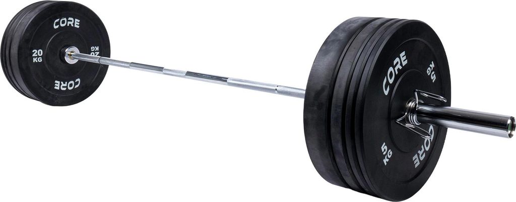 Nordcore Langhantel Set Bumper Core 100kg