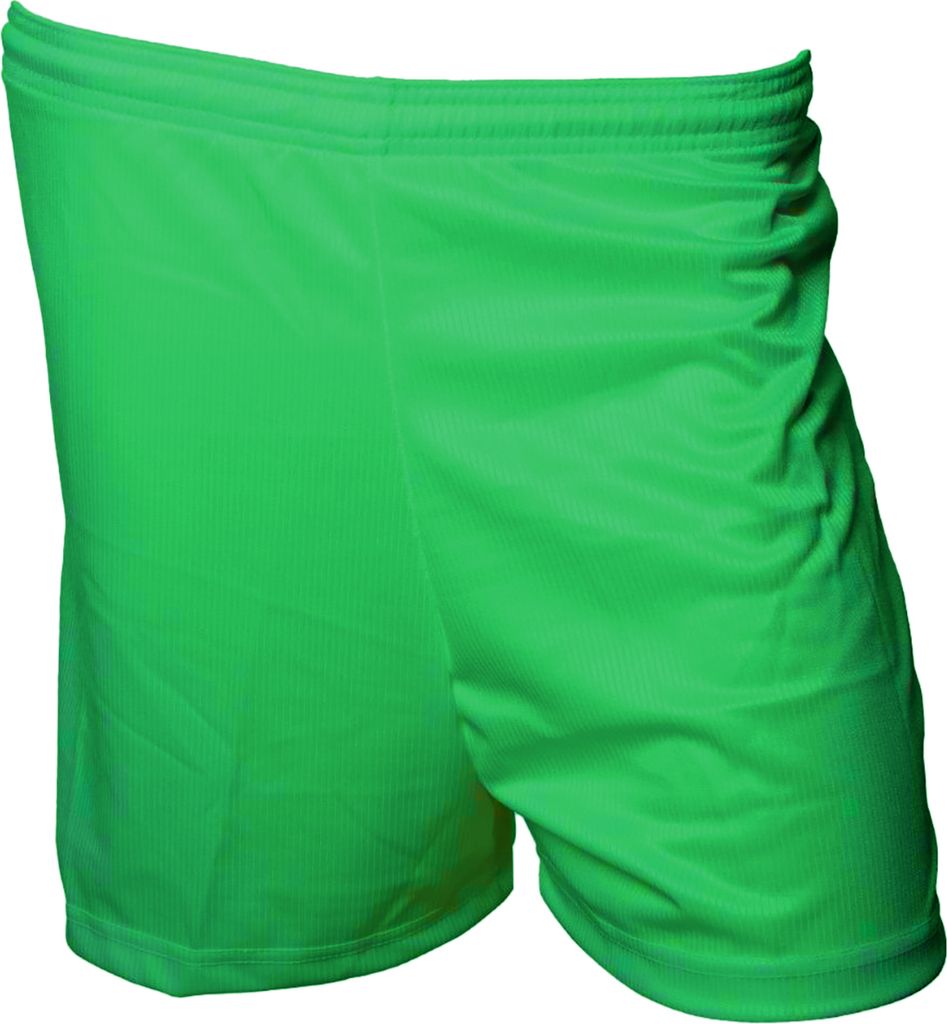 Precision Kinder Fußballshorts mit Mikro-Streifen RD123 (XS) (Grün)