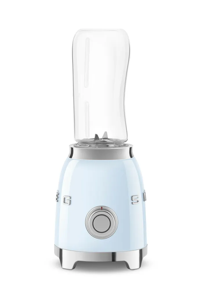 Blender Compact Smeg PBF01PBEU 300W - Design Rétro et Bouteille Tritan PC