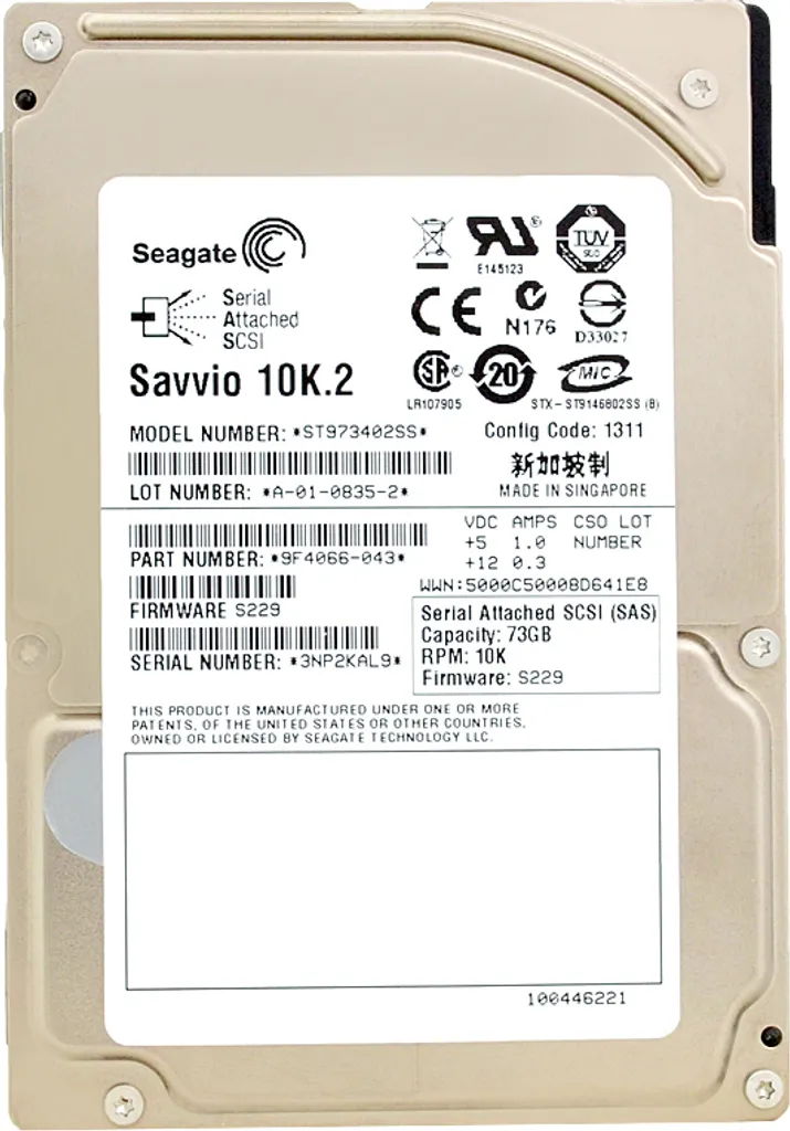 Disco Seagate ST973402SS 73GB 10K SAS - Il tuo ricambio sicuro