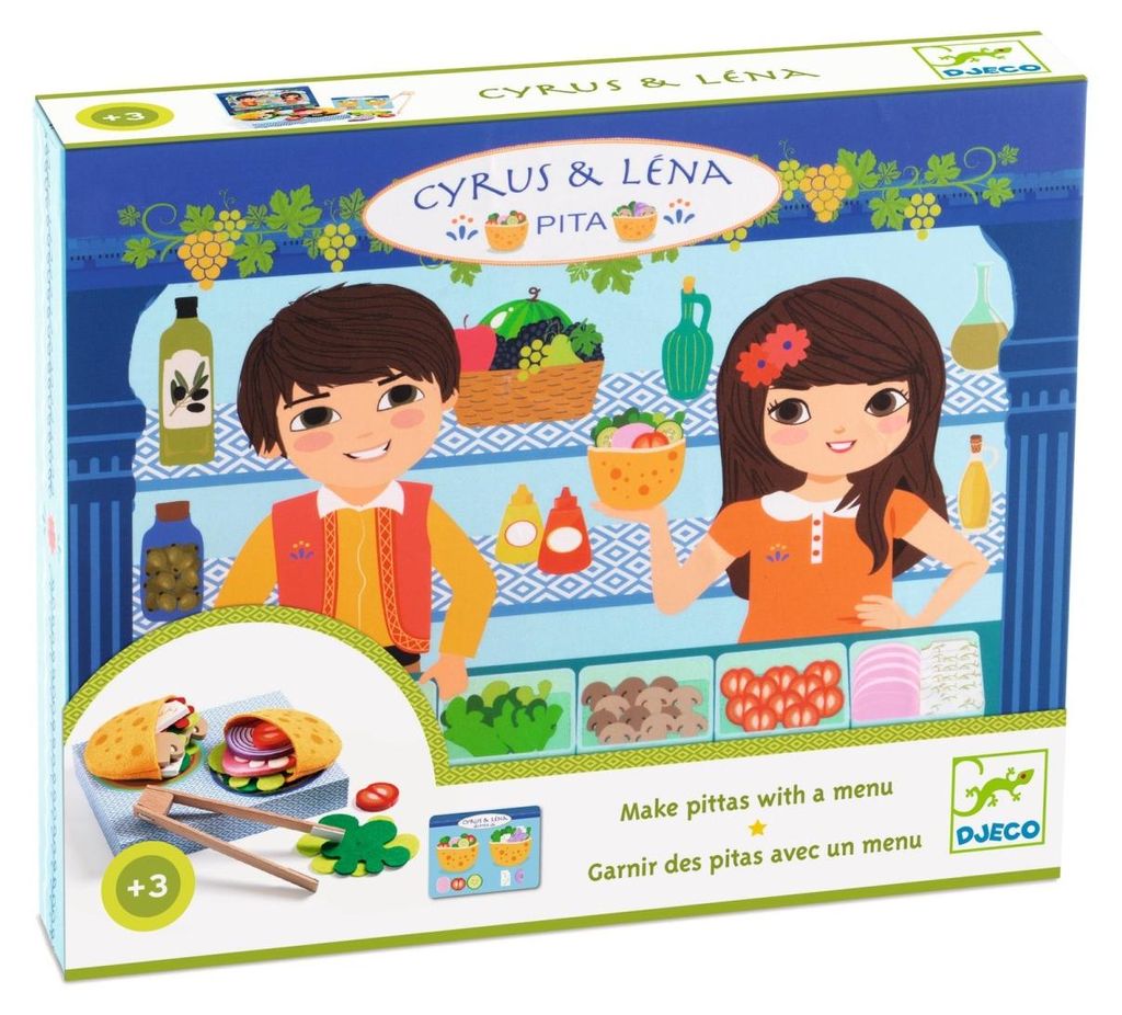 Rollenspiel Mediterranes Menü Cyrus und Lena, Djeco
