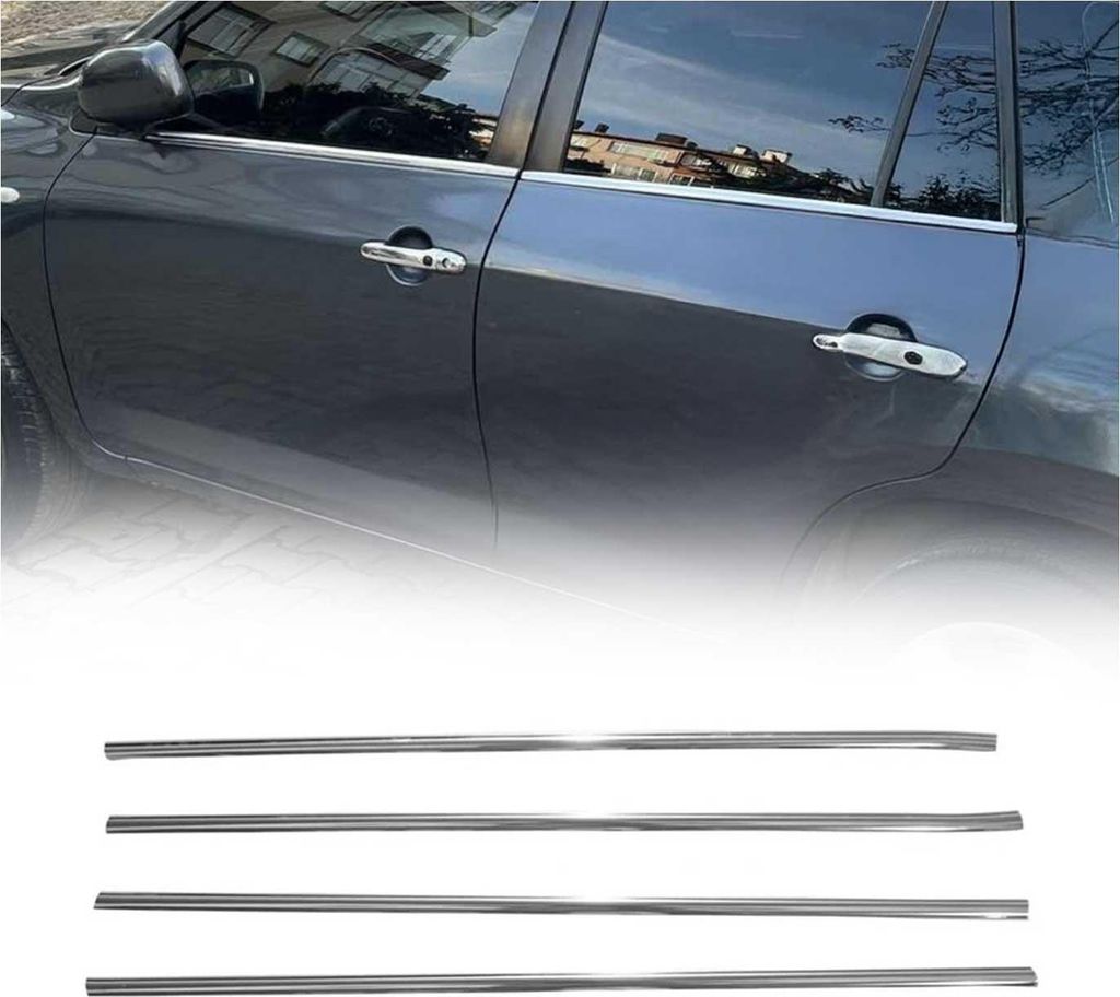 Modanature finestra per Toyota RAV4 finestra x4 2006-2012 Immagine del prodotto 