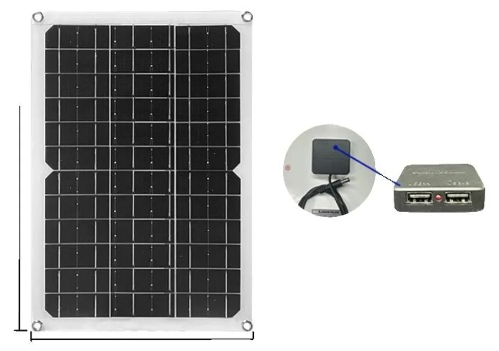 Panneau solaire 10W pliable 19V : ne soyez plus jamais à court de pile