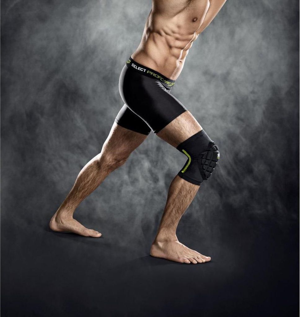 Select 6250 Compression Knieschützer Schwarz 2XL Mann Schwarz 2XL