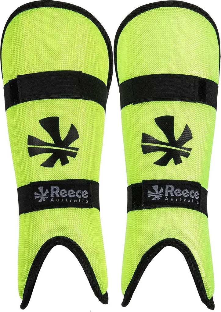 Protège-Tibias Ergonomiques Reece Laverton S Jaune Fluo Anti-Chocs