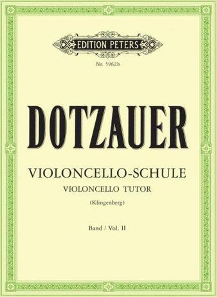 Violoncello-Schule - Band 2: Zweite bis fünfte Lage