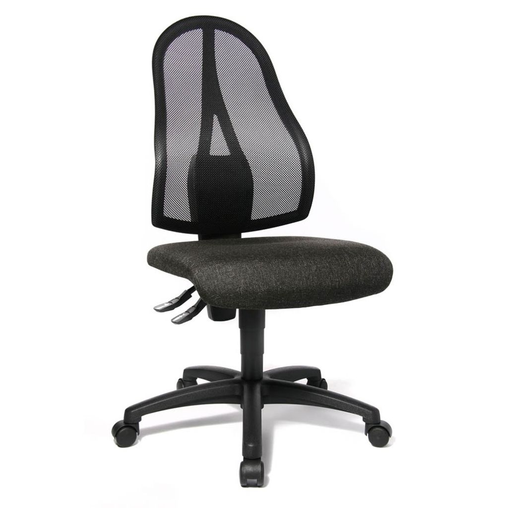Topstar Bürostuhl Open Point P, OP100 G22 anthrazit, schwarz Stoff