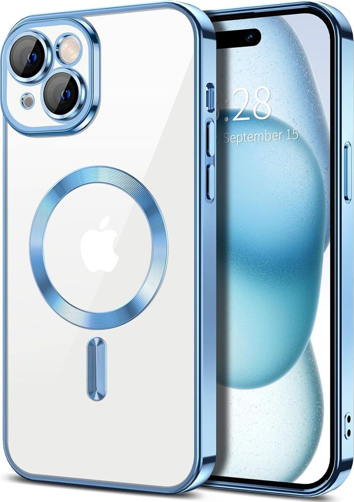 Magnetické čiré pouzdro pro iPhone 15 Plus, kompatibilní s Obrázek produktu 