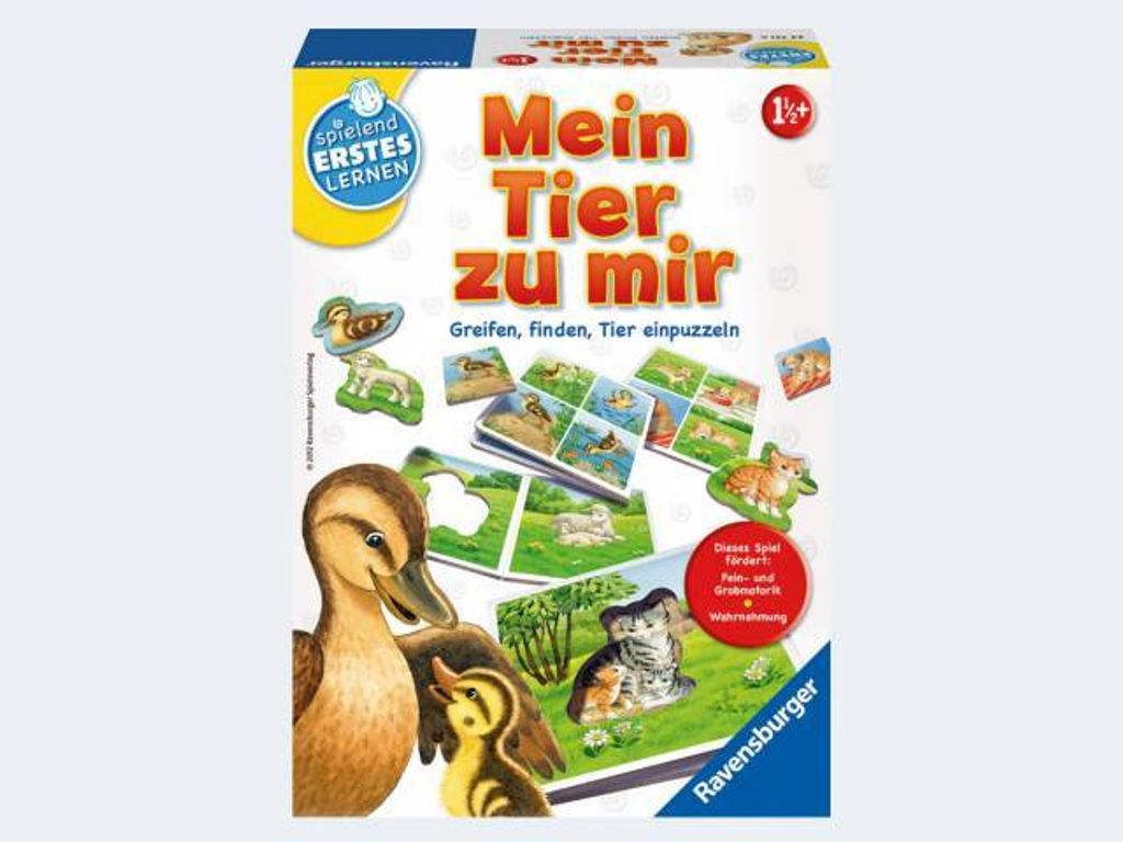 Mein Tier zu mir - Lernspiel ERSTES LERNEN 1+