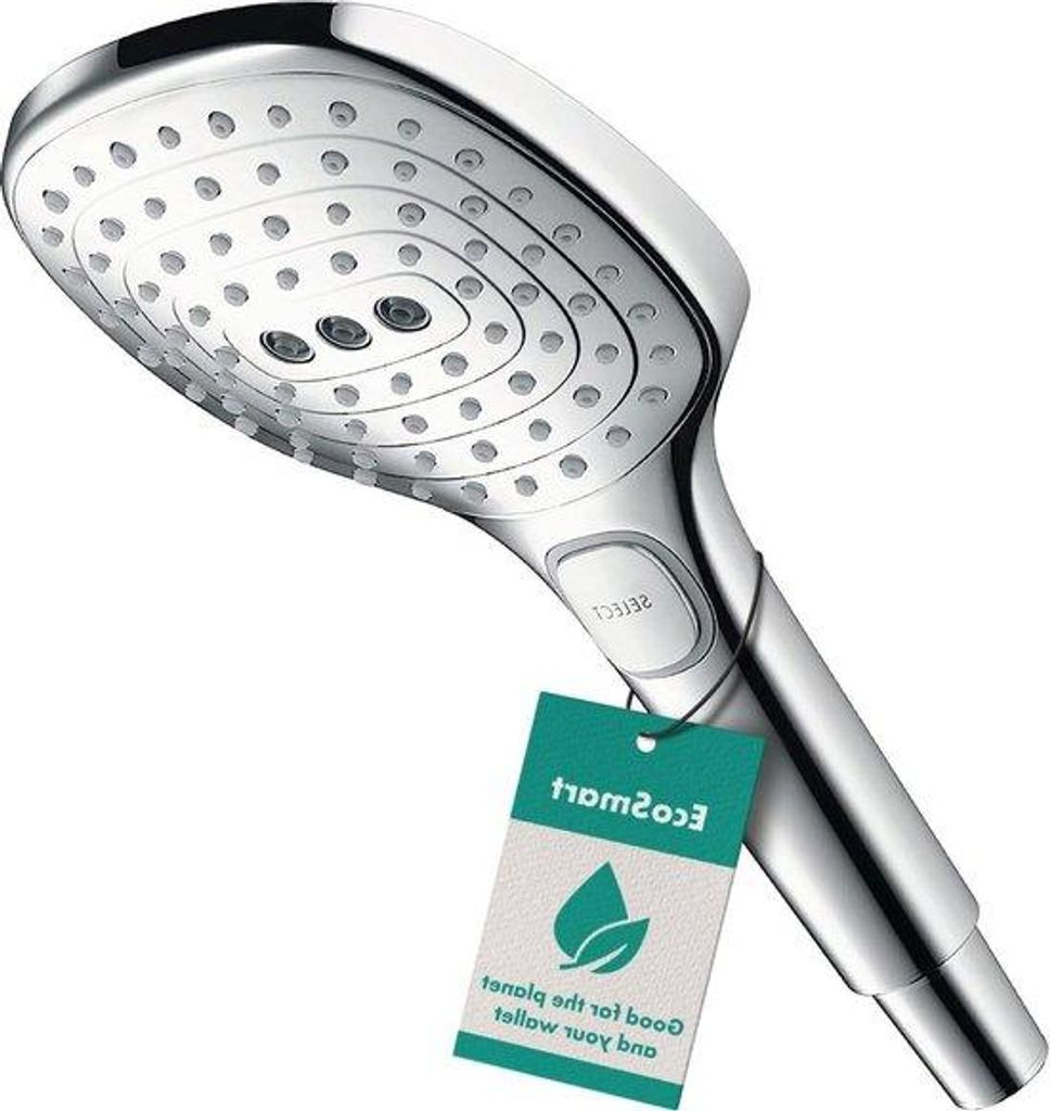 Duschkop 9 l/min rechteckig 3 Strahl Anti-Kalk