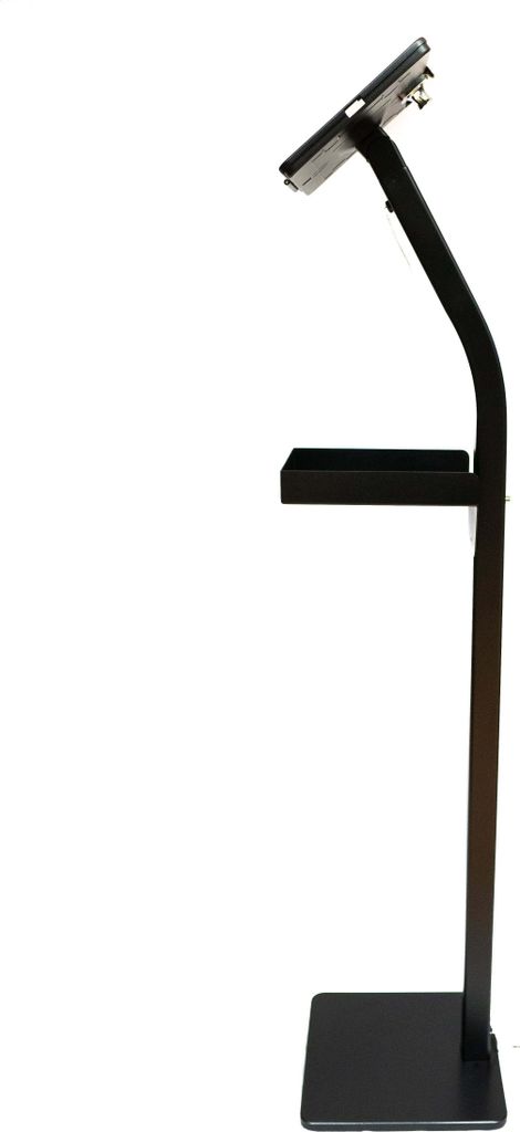 SYSTEM-S Boden Ständer 120 cm 360° drehbar 180° neigbar Halterung abschließbar für iPad 10.2" 9 8 7