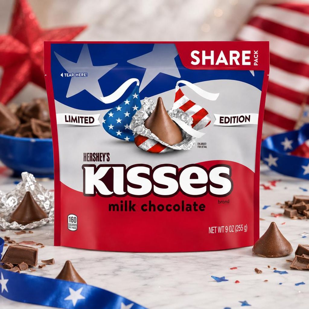 Hershey's Kisses, mliečna čokoláda, edícia v Obrázok produktu 