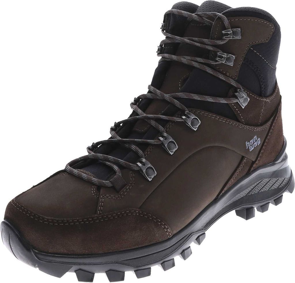 Hanwag Herren Wanderstiefel Banks LL Leder Hikingstiefel Braun