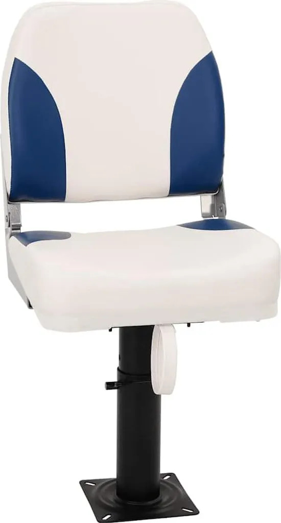 Sièges de bateau pliables et rembourrés pour skipper, lot de 2