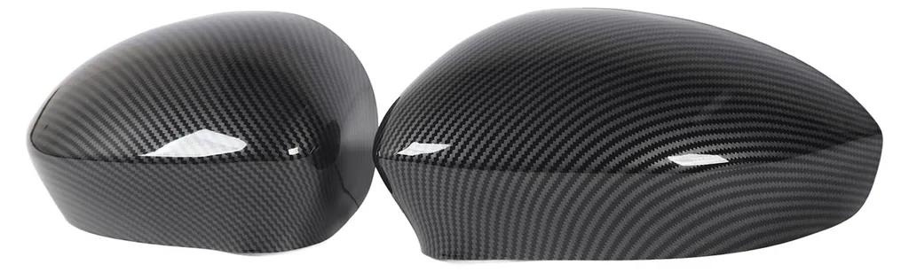 Coque rétroviseur Fiat 500 aspect carbone résistant aux UV kit complet