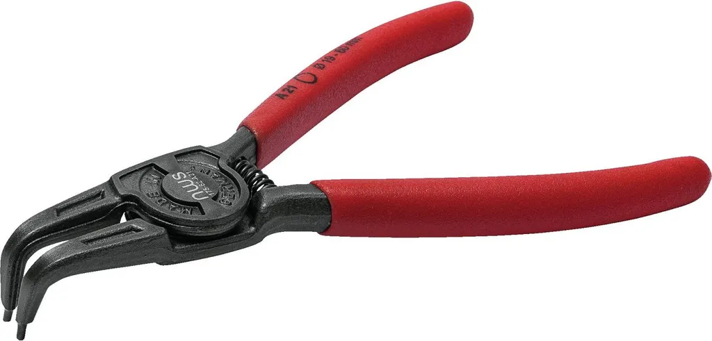 Pinza per Seeger Esterni NWS 175 mm | Becchi a 90° Antiscivolo