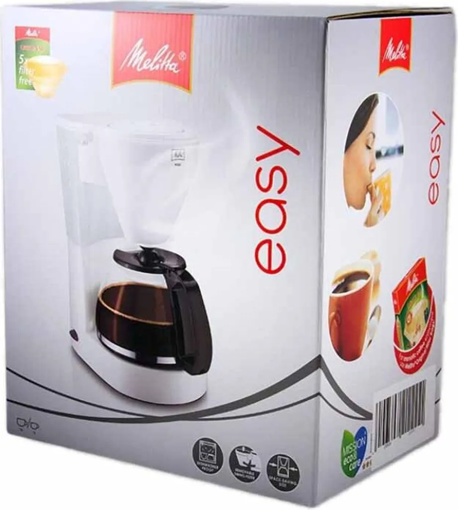 Machine à café Easy II Melitta 1023-01 blanche avec arrêt automatique - 16