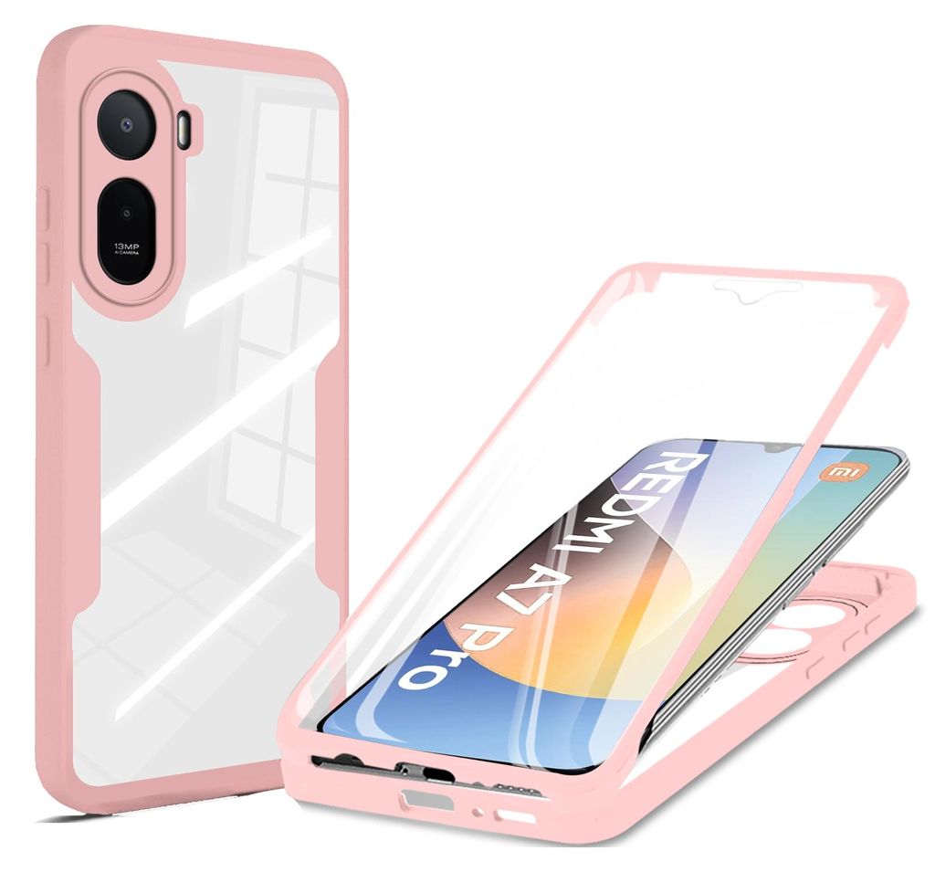 360° Grad Hülle für Xiaomi Redmi A7 Pro Rundum vollschutz Produktbild 