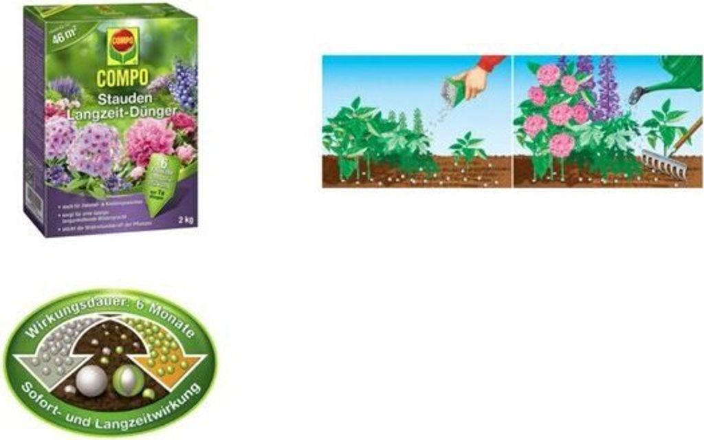 COMPO Stauden Langzeit-Dünger, 2 kg (60010099) Produktbild 