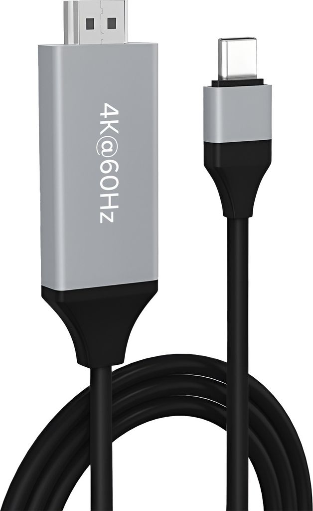 MMOBIEL USB-C zu HDMI Kabel 2 m - 4K@60Hz - Thunderbolt 3 Produktbild