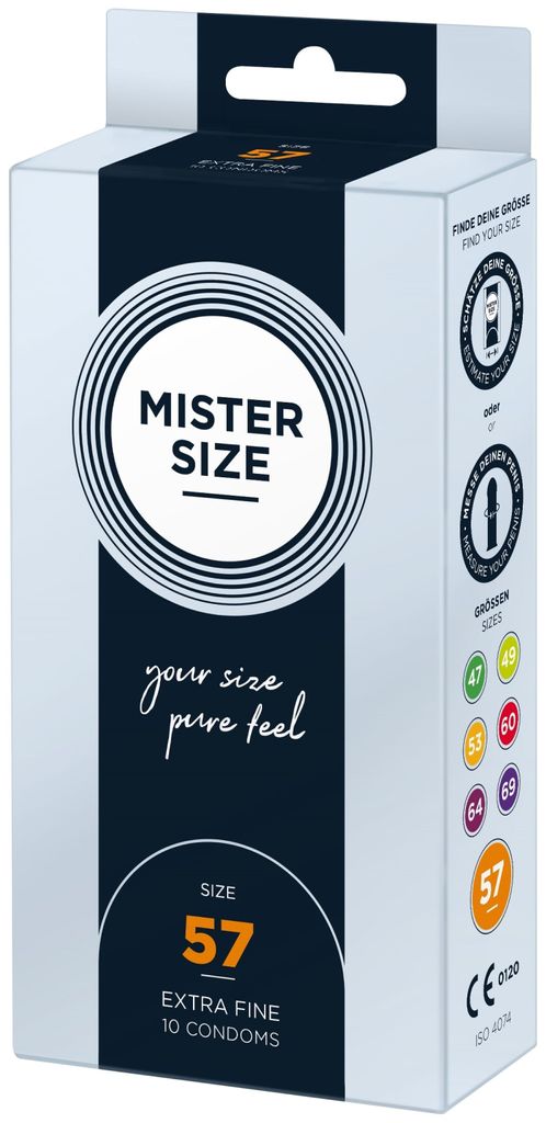 Mister Size - Rozmiar Prezerwatywy L 57 Mm (10 Sztuk) Zdjęcie produktu 