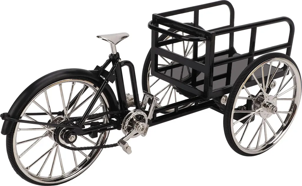 Jouet tricycle de collection - Objet décoratif vintage pour la maison