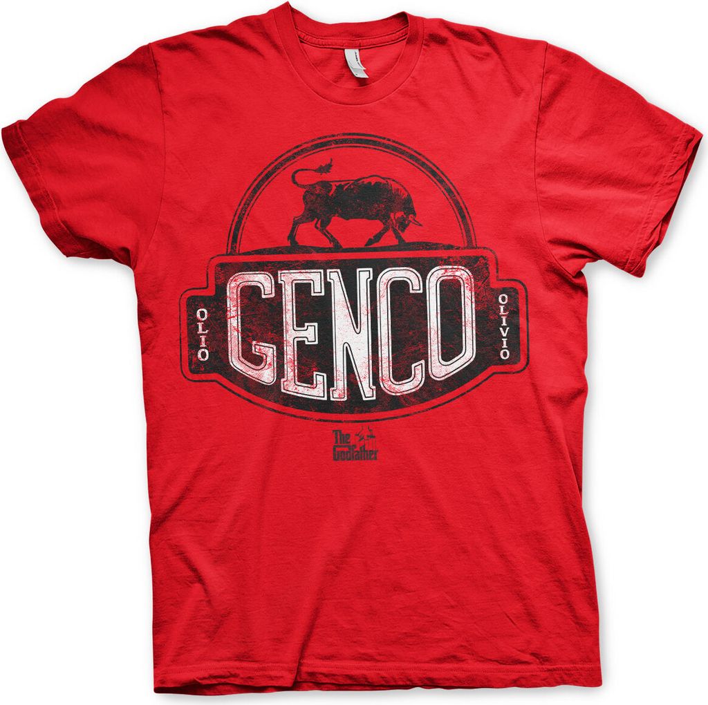 GENCO Olive Oil T-Shirt - Large - Red