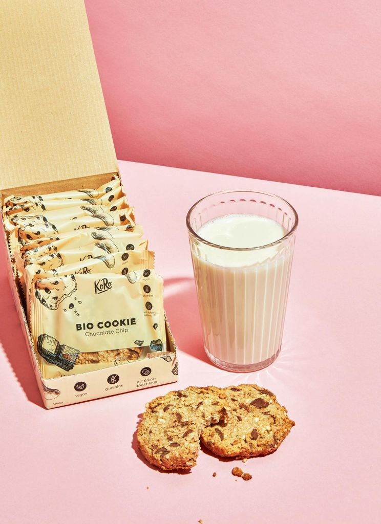 KoRo |Cookie Chocolate Chip 12 x 50 g Produktbild 