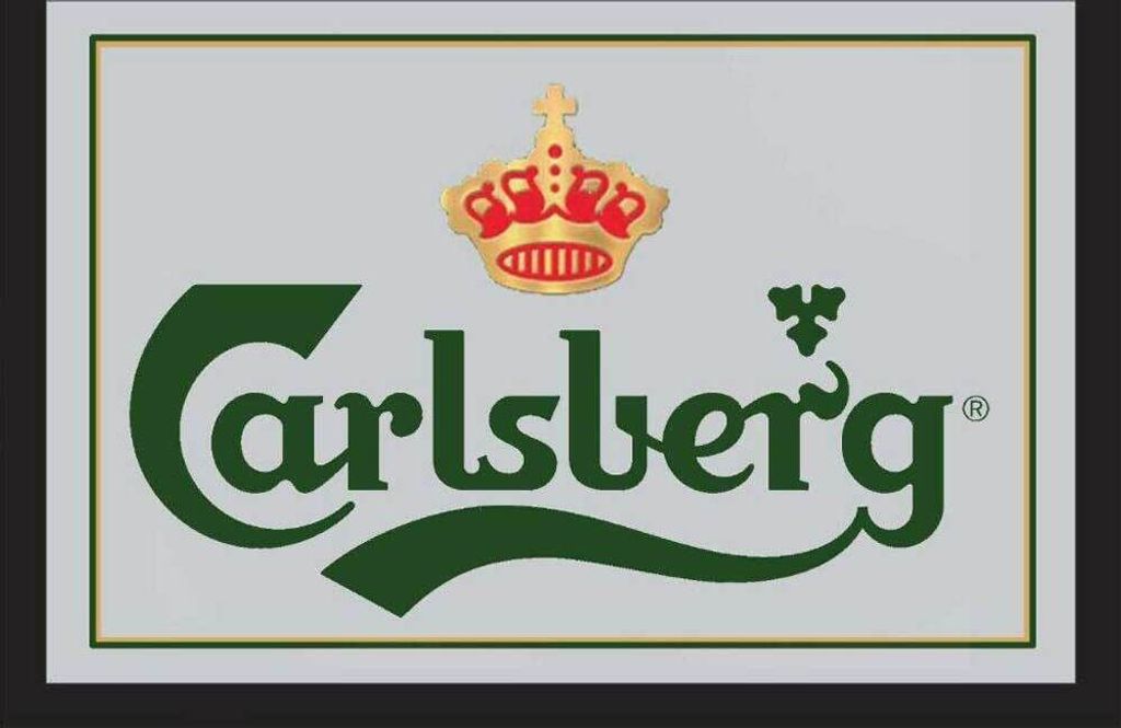 KS212 Beer - Carlsberg - Bedruckter Spiegel