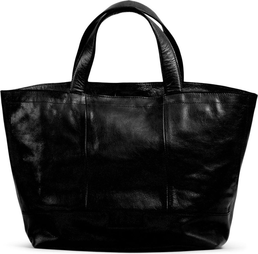 muud Hiba Ledertasche Shopper schwarz Produktbild 